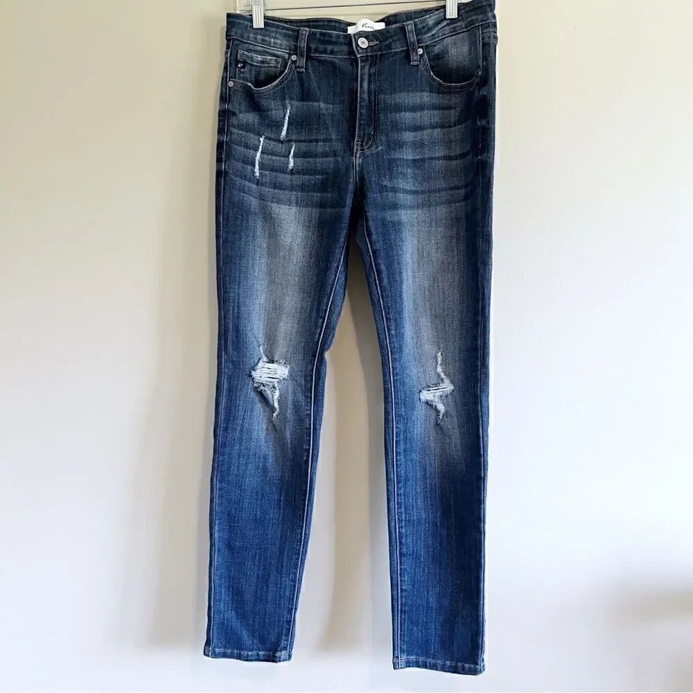 Kancan distressed slim jeans
